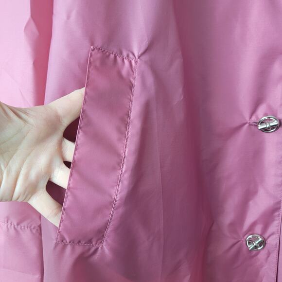 VTG Nylon Raincoat Jacket - Picture 5 of 11